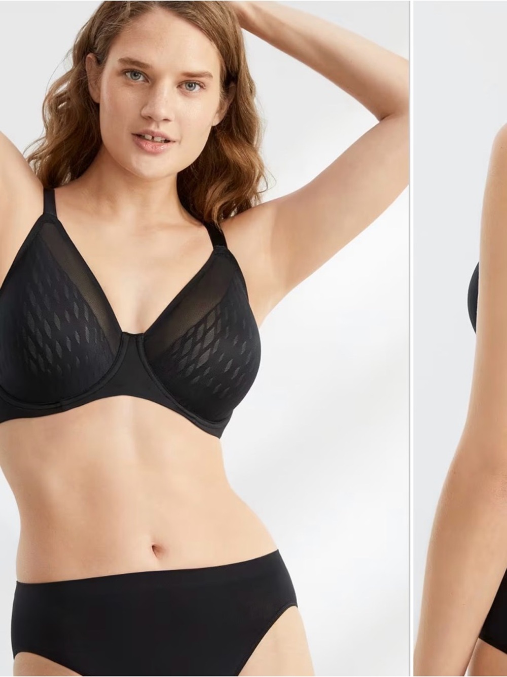Wacoal elevated allure underwire Black bra
